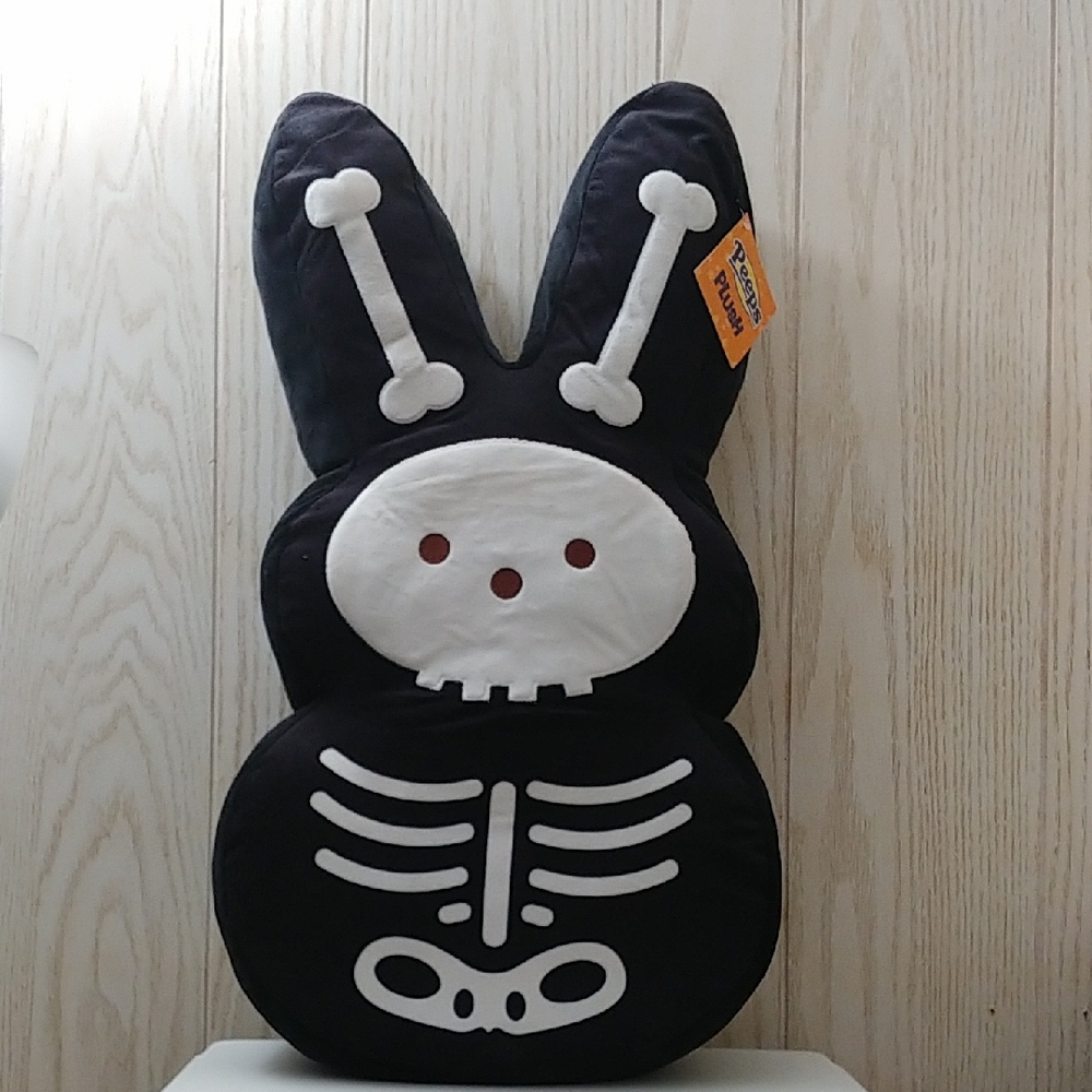 Peeps Jumbo 24" Skeleton Bunny Plush